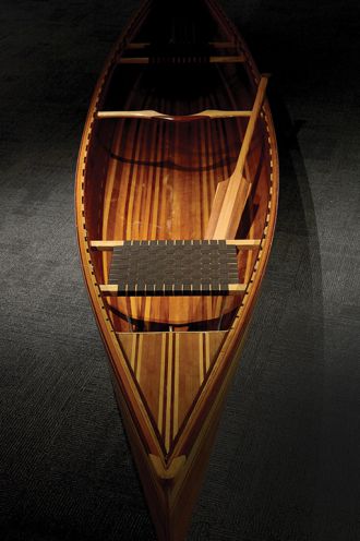 Porter cedar strip canoe