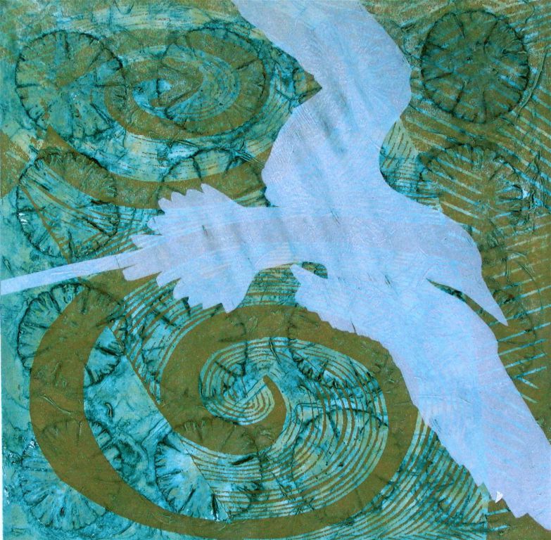Adults Collograph (an intaglio process) Workshop with Sue Pearson