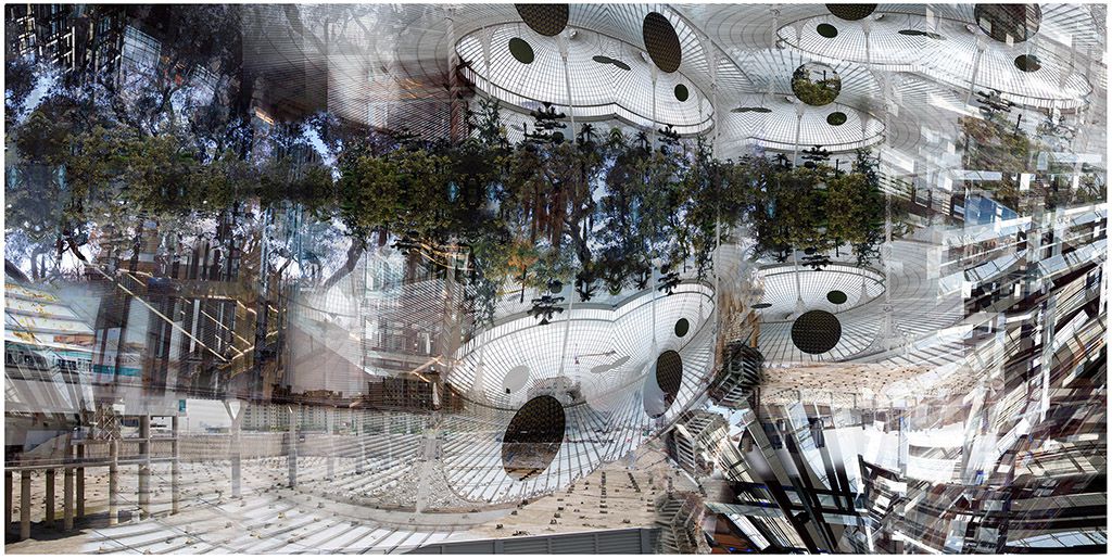 Deborah Crowe Scape VI 2013  Digital print on Hahnemühle paper