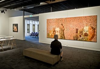 Andrew McLeod installation shots 2017, images courtesy of Ivan Anthony and Private Lenders.