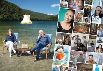 Plenty magazine co-founders Andy Taylor and Sarah Lane