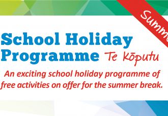 School Holiday Programmes at Te Kōputu