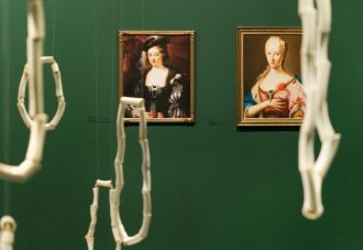 In Splendour Moot, Adornment Re-framed Painting