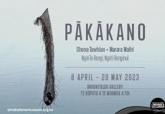 Pākākano - Shona Tawhiao and Marara Maihi exhibition image