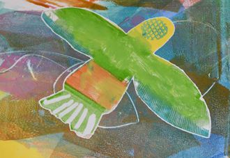 Kids Monoprinting Workshop with Sue Pearson