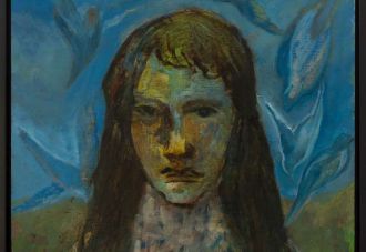 Star Gossage, Manu Ao, 2014, Oil on board, Private Collection
