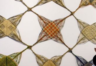 Collection of the artist and her weaving collaborators.