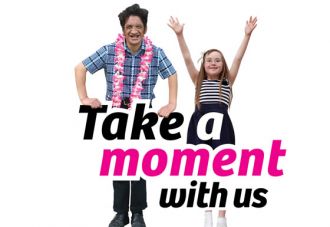 Take a moment with us logo