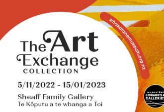 'The Art Exchange Collection' exhibition logo