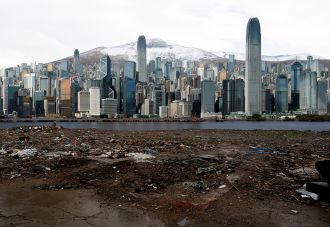 PJ Paterson - Year of the Bear, 2015 - Digital collage photograph courtesy of the artist and Sanderson Gallery  