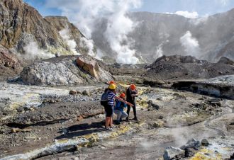 Whakatāne Museum is developing a Volcanic Artist Residency to connect creative people with New Zealand's only active offshore volcano. In April, Christchurch artists Edwards + Johann made the journey and found endless inspiration for new work.