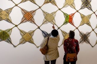 Collection of the artist and her weaving collaborators.